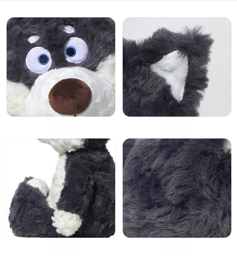 40cm Gray Wolf Plush Toy – Ultra-Soft Stuffed Animal