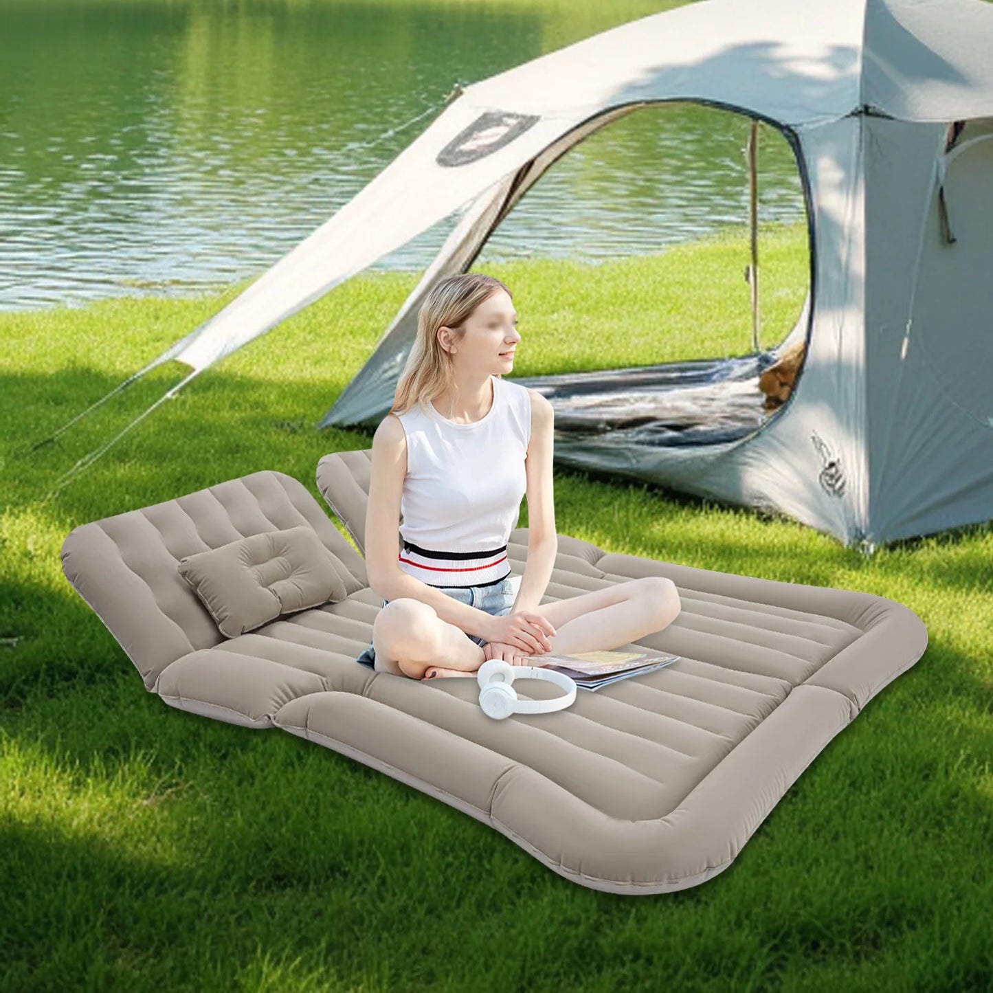 SUV Inflatable Air Mattress – Comfort Camping & Road Trip Bed
