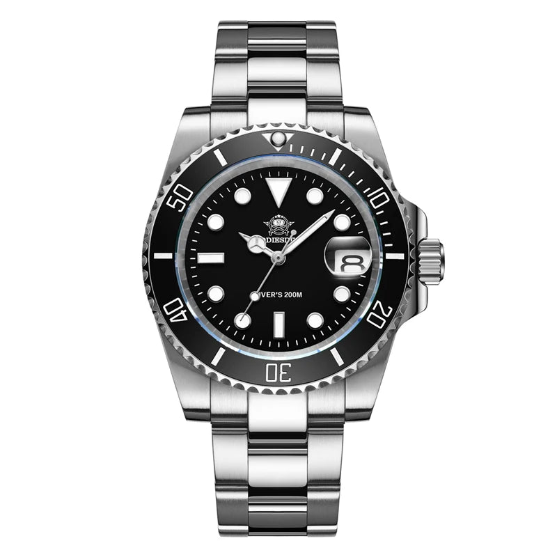 ADDIESDIVE H3 Ceramic Bezel Diver Watch | 200M | BGW9 Luminous