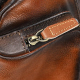Single Shoulder Bagpack Genuine Leather Chest Bag Outdoor Riding Bag Chest Packs For Biker Men Male Sling Bags Cow Leather