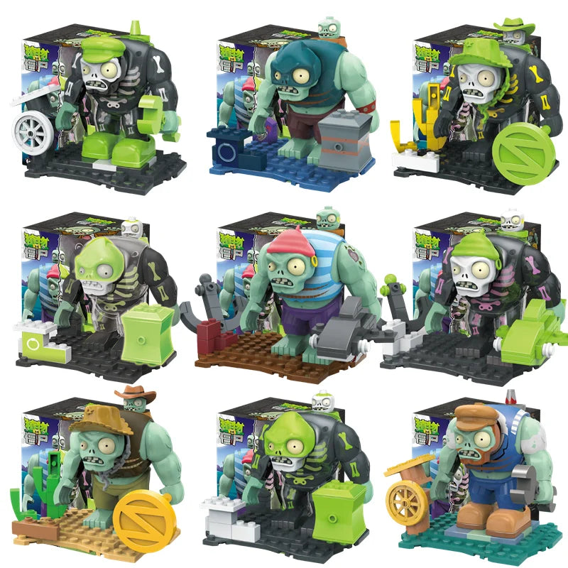 Plants vs. Zombies Gargantuar Building Block Figure
