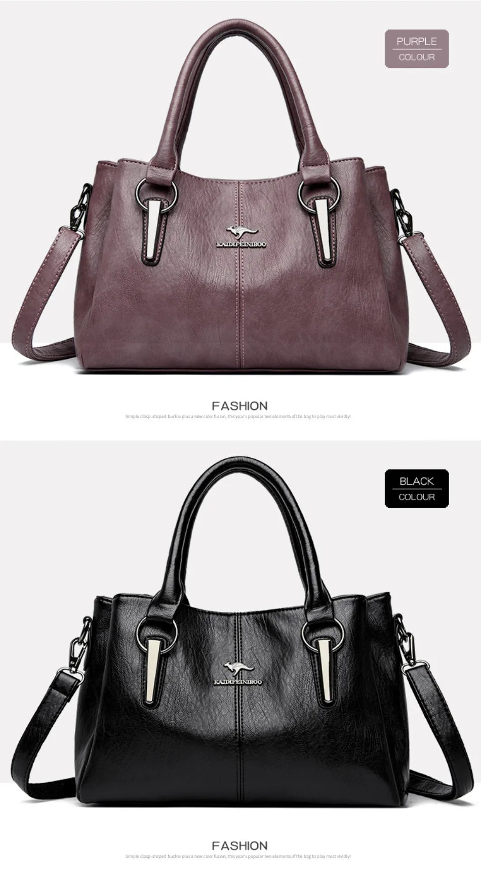 Genuine 3 Layers High Quality Soft Leather Ladies Shoulder Crossbody Bags for Women Luxury Handbags Women Bags Designer