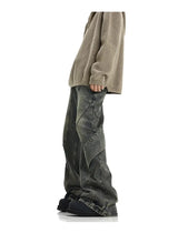 Men’s Relaxed Wide-Leg Denim Jeans