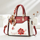 Women's Patchwork Shoulder & Crossbody Bag
