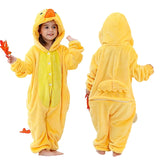 Kids' Capybara Flannel Onesie
