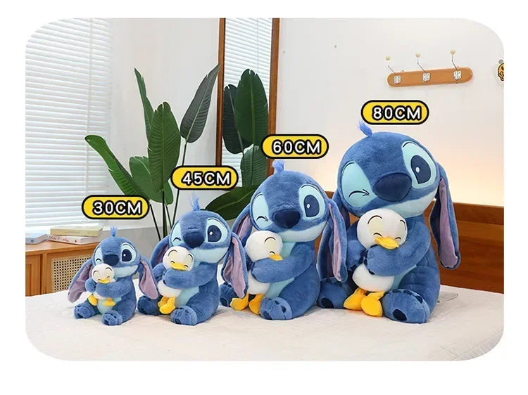Disney Stitch & Duck Plush Doll