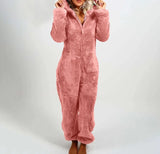 Women’s Elegant Hooded One-Piece Jumpsuit
