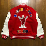 Trendy Embroidered Baseball Jacket