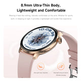 2026 New Lady Fashion Smart Watch women AMOLED HD Screen GPS Sport Heart Rate Bluetooth Call Waterproof Outdoor Smartwatch Women