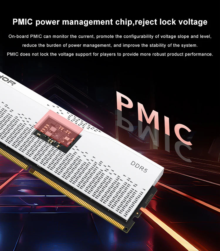 JUHOR DDR5 16GB RAM – High-Speed Desktop Memory