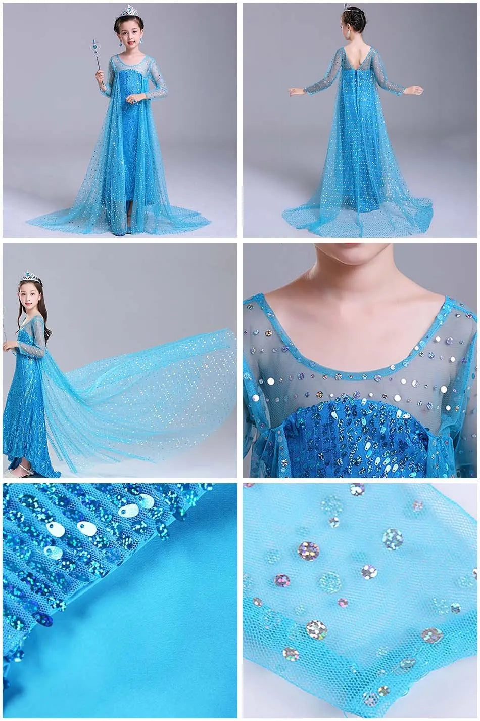 Enchanting Princess Cosplay Party Dress