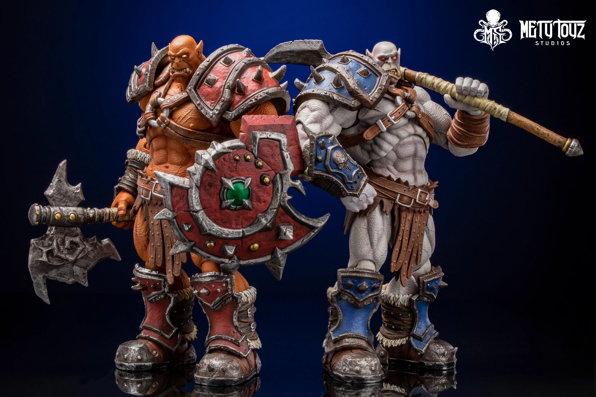 Metytoyz Limited Adventurer World Orc Ork Captain Kagas Bounty Hunter Bloody Hands Morlock Soldier Action Figure Special Edition