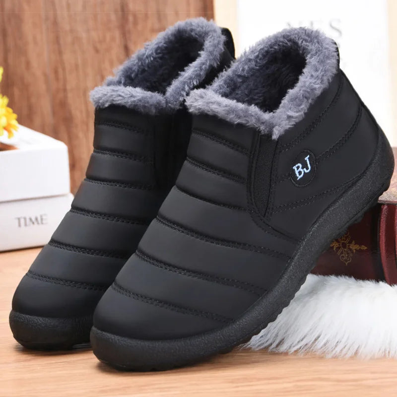 Lightweight Winter Fleece-Lined Sneakers