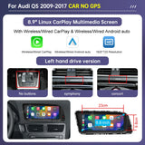 Audi Q5 2009–2017 CarPlay & Android Auto Touchscreen