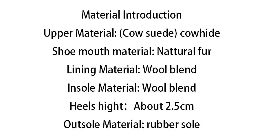 Premium -Made Leather Ankle Snow Boots – 100% Wool Lined Winter Loafers