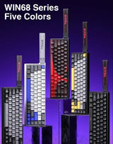 AULA WIN60 WIN68 HE Magnetic Keyboards Esports Rapid Trigger 8K Return RGB Hotswap Wired Gaming Mechanical Keyboard for Pc Gamer