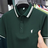 Men's Premium Cotton Polo Shirt | Embroidered Classic Fit