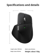 Logitech MX Master 4 Wireless Bluetooth Mouse – Silent & Precise