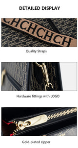 CH Women's Bags Metal Logo Casual Large Capacity Light Luxury Brand Designer 2026 New Fashion High Quality Women's Handbag