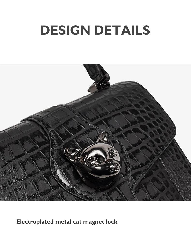 Bafelli Genuine Leather Structured Shoulder Bag