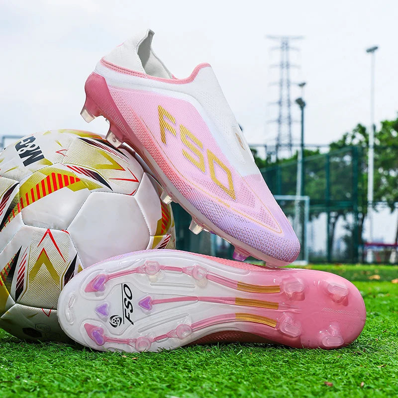 Men's Football Boots – Lace-Up Soccer Cleats