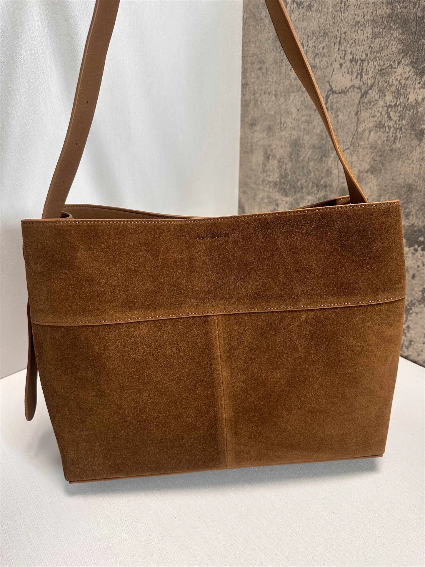 Motingsome Oversize Women Bag Luxury Suede Leather Winter Bags Frosted Cow Skin Handbag and Purses Retro Lady Tote 2024 New