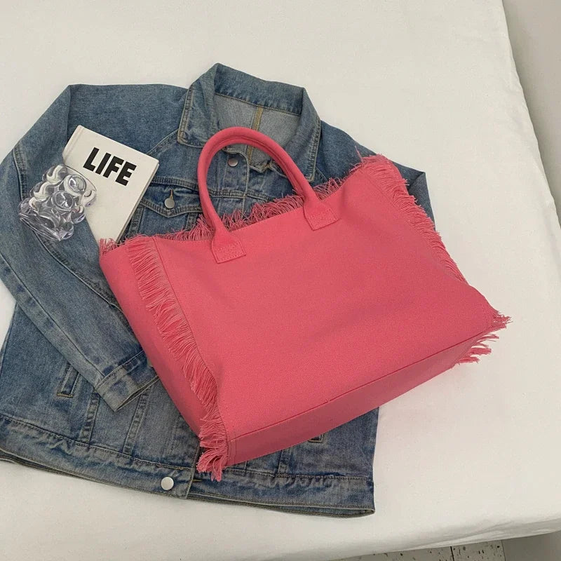 Interior Compartment Casual Tote Bags Large Capacity Fashion Hot Sale Bags for Women Interior Zipper Pocket Pc Women's Handbags