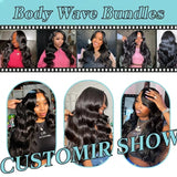 30-Inch Premium Body Wave Human Hair Bundles