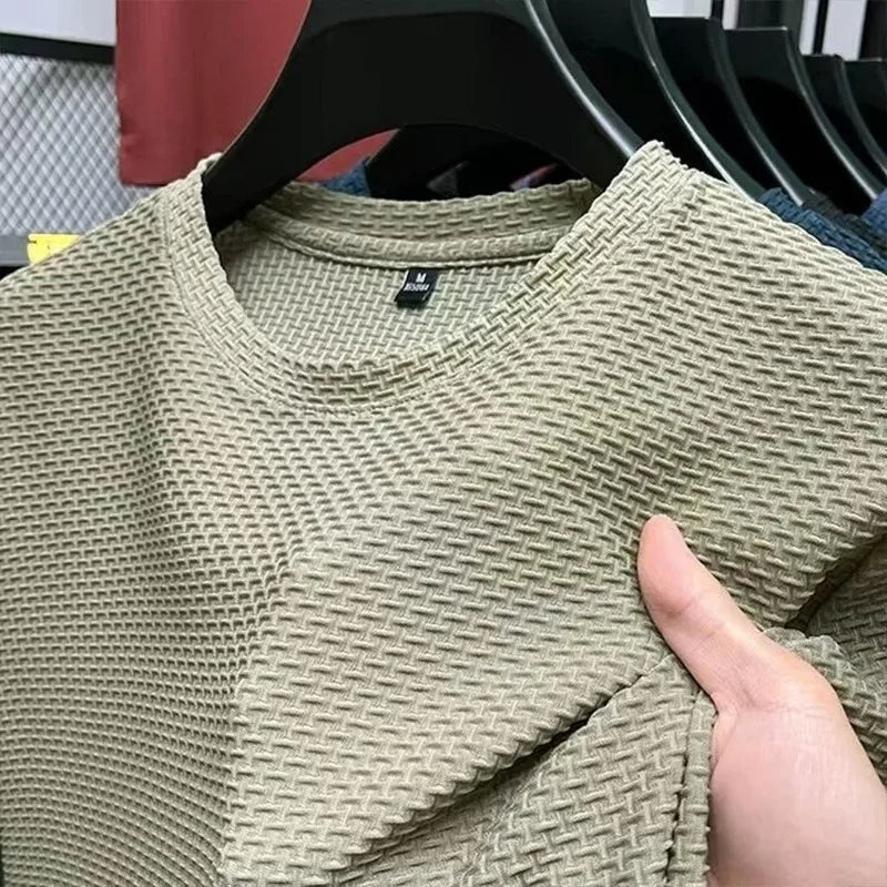 Men's Breathable Mesh T-Shirt | Short Sleeve