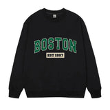 Plus Size Pullovers Men's Sweatshirts 110-185kg Oversized Round Neck Long Sleeve Tees Loose Tops Big Size Male Clothing 1XL-7XL