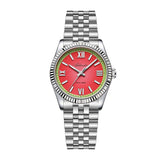 ADDIESDIVE 2025 NEW Colorful Dial Quartz Watch For Men VH31 Movement Stainless Steel Sapphire Glass 100M Waterproof Dive Watches