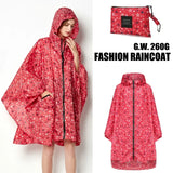 Waterproof Hooded Rain Poncho – Lightweight & Stylish