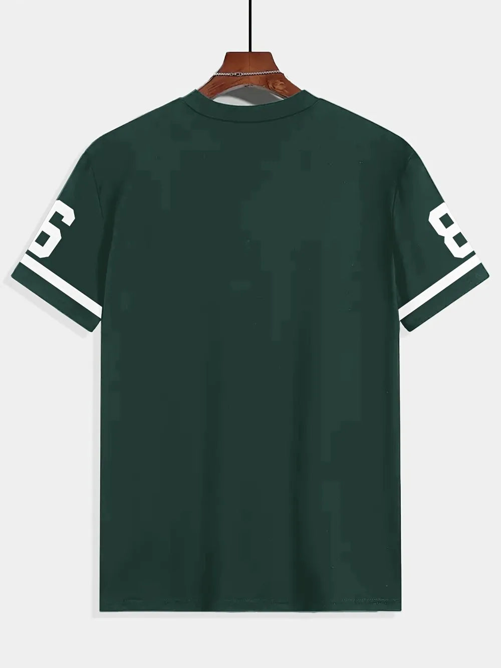 Men's Breathable Letter Print T-Shirt