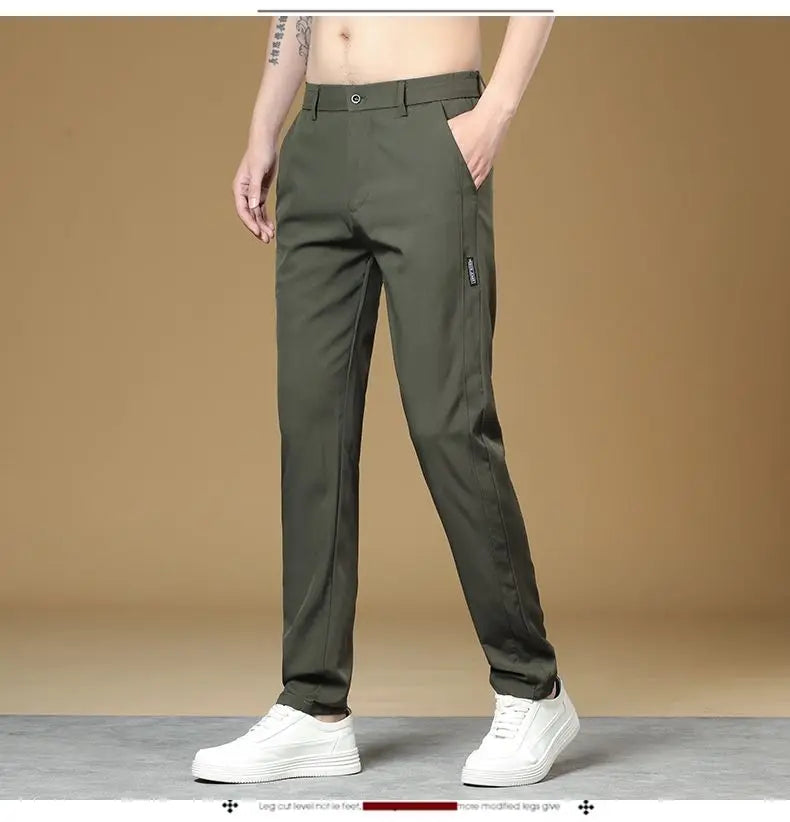 Spring and Autumn Men's Golf Pants High Quality Elastic Fashion Leisure Multi Functional Breathable Pants in Multiple Colors