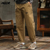 HIQOR Men's Relaxed Cargo Pants – Vintage Safari Style
