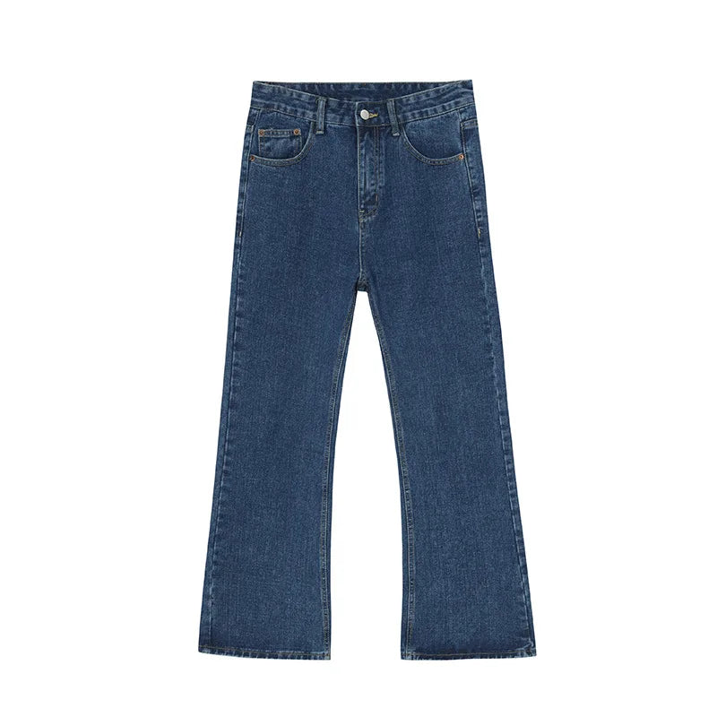 Men's Vintage Loose Denim Jeans | Streetwear Style
