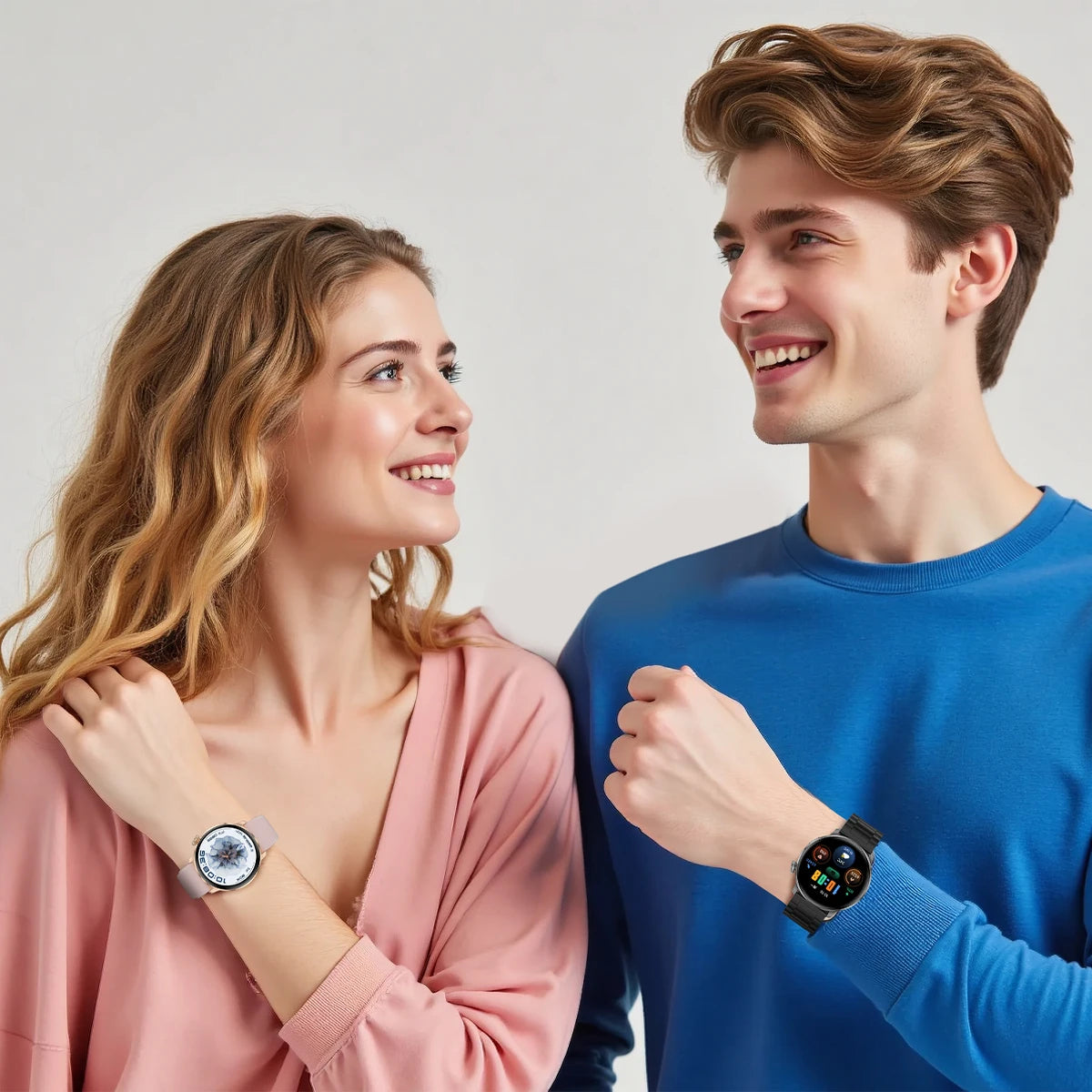 2026 New Lady Fashion Smart Watch women AMOLED HD Screen GPS Sport Heart Rate Bluetooth Call Waterproof Outdoor Smartwatch Women