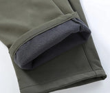 Men's Fleece Tactical Parka & Cargo Jacket Set
