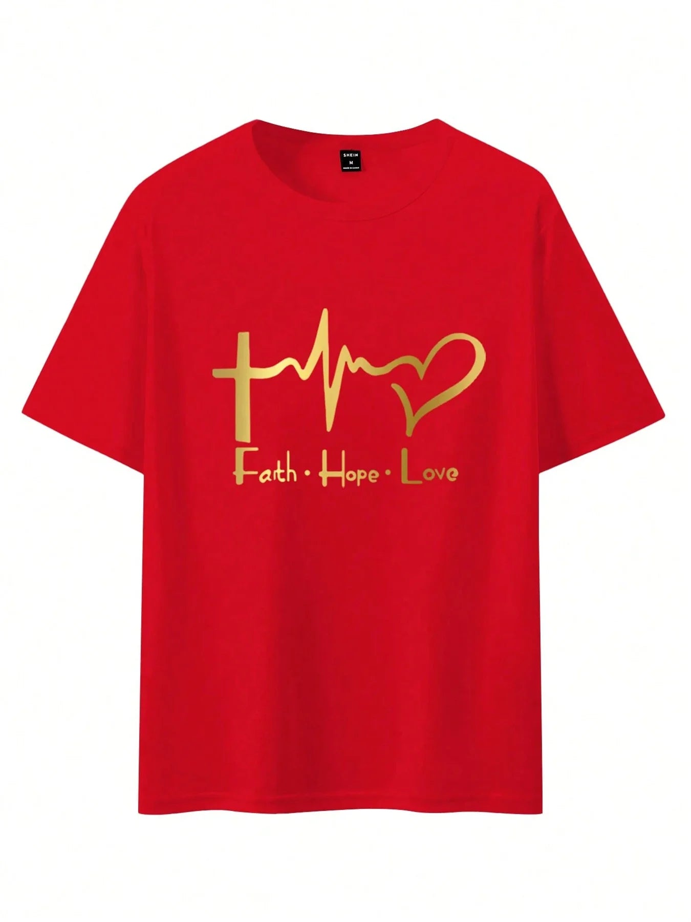 Faith Hope Love Men’s Cotton Tee