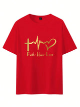 Faith Hope Love Men’s Cotton Tee
