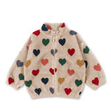 Kids' Sequin Lambswool Winter Jacket