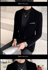 Men’s Slim-Fit Corduroy Blazer