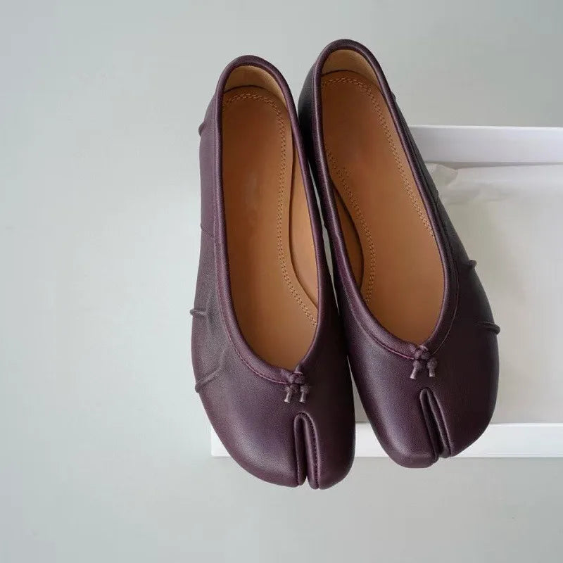 Split Toe Ballet Flats | Tabi Loafers for Women
