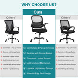 JHK Ergonomic Mesh Backrest Office Chair | Adjustable