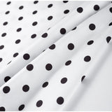 Fashion Polka Dot Mini Dress For Women Elegant Bow Tie Neck Short Sleeve Waist Slim Dress Lady 2026 Spring Summer Chic Vestidos