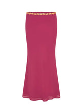 Chic Solid Color Matching Set Sequin Trim Cami Top Shinning Gold Trim Slim Fit Skirt Sexy Summer Vacation Party Club Outfit New