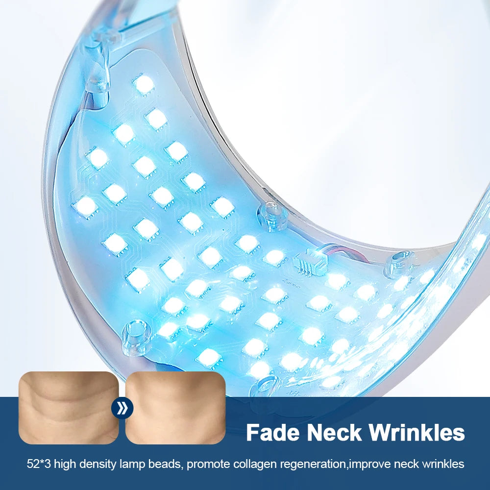 7-Color Photon LED Neck Rejuvenation Mask