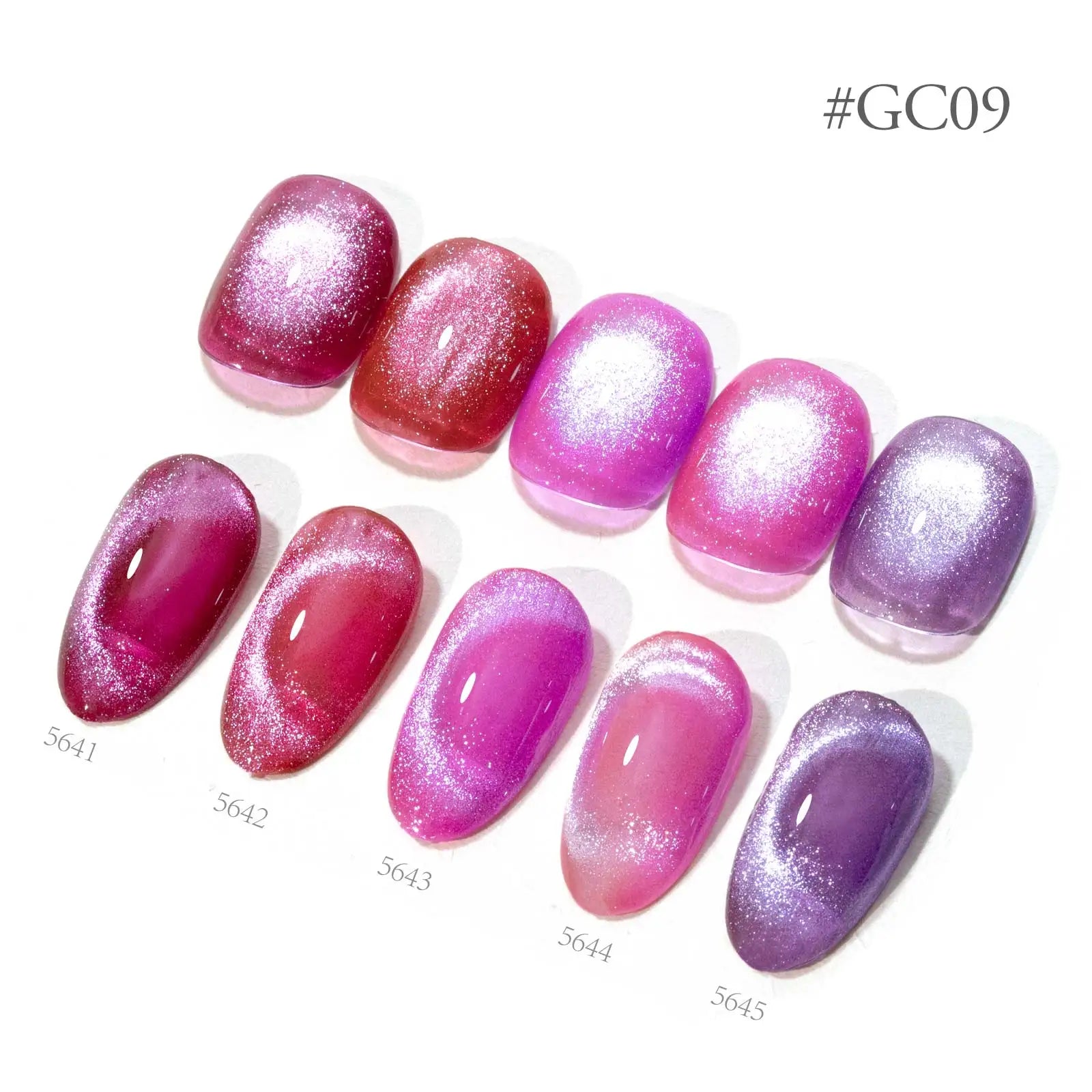 5pcs Venalisa Hema/TPO Free Cat Eye Nail Gel Polish Color Palette Kit Ultra Glitter Diamond Sparkle Soak Off UV LED Varnish Set