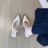 Women’s Pointed Toe Slingback Wedge Sandals