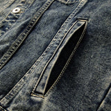 Washed Heavyweight Denim Jacket – Vintage Workwear